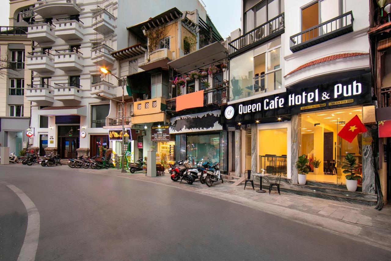Queen Cafe Hotel & Pub Hanoj Exteriér fotografie